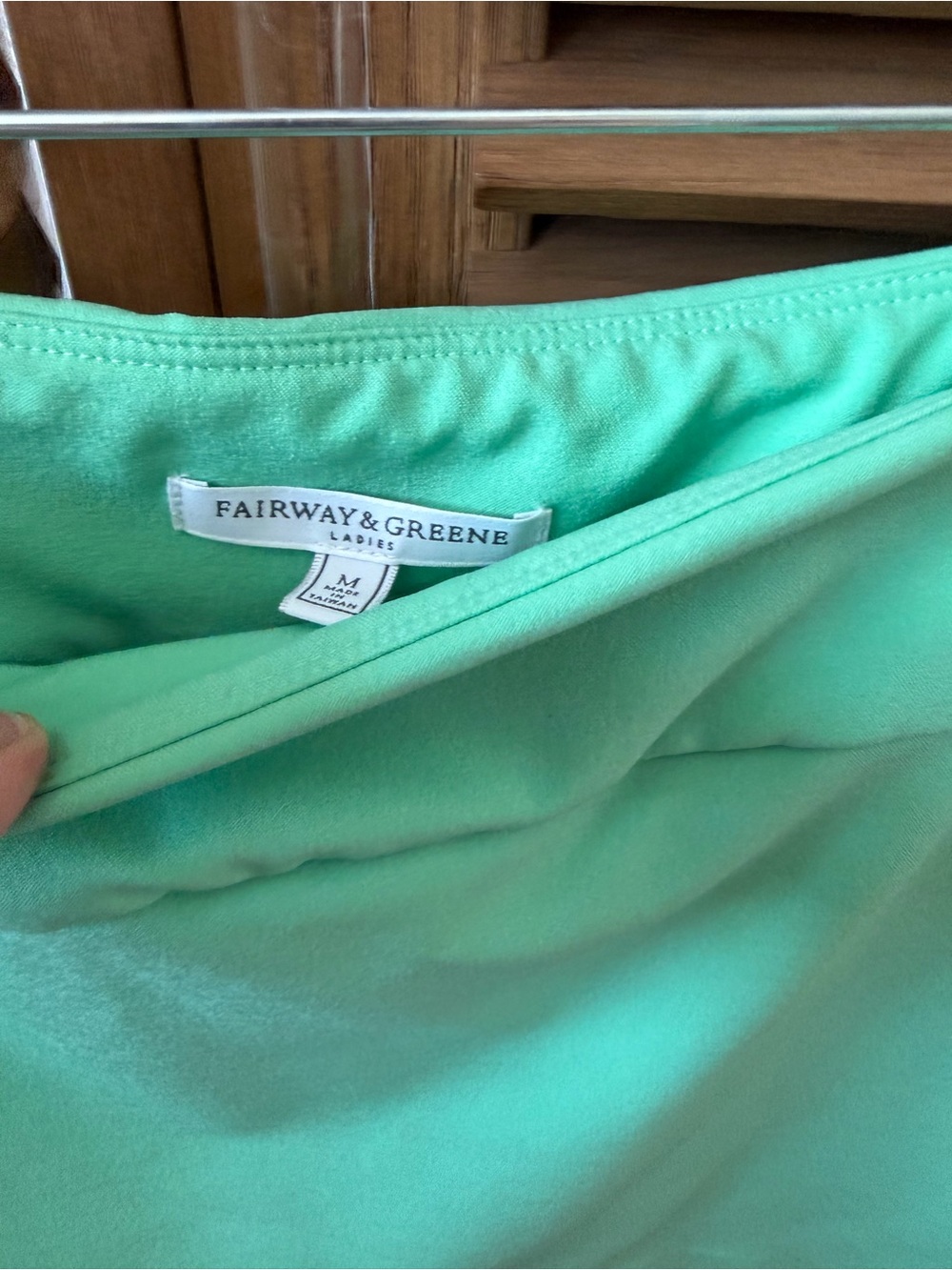 Fairway & Greene Ladies Mint Green Pencil Skirt